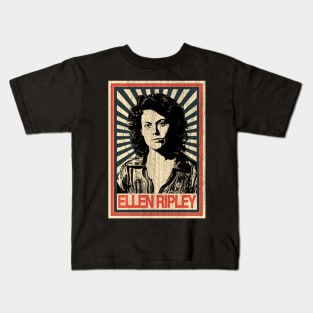 Vintage Ellen Ripley Kids T-Shirt